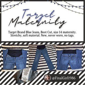 Maternity Boot Cut Jeans